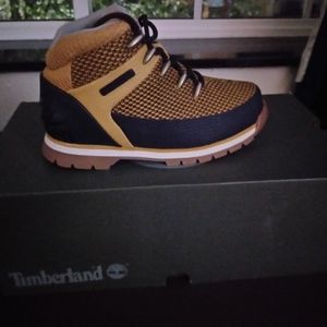 KID'S BROWN NIB TIMBERLAND TB0A1Q2Q BOOTS